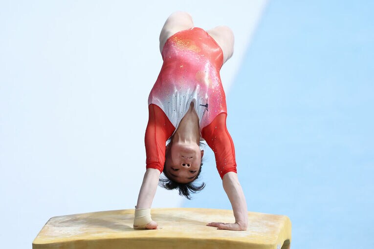 山田の跳馬　©Getty Images