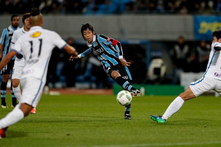 現役時代の中村憲剛　©Sports Graphic Number