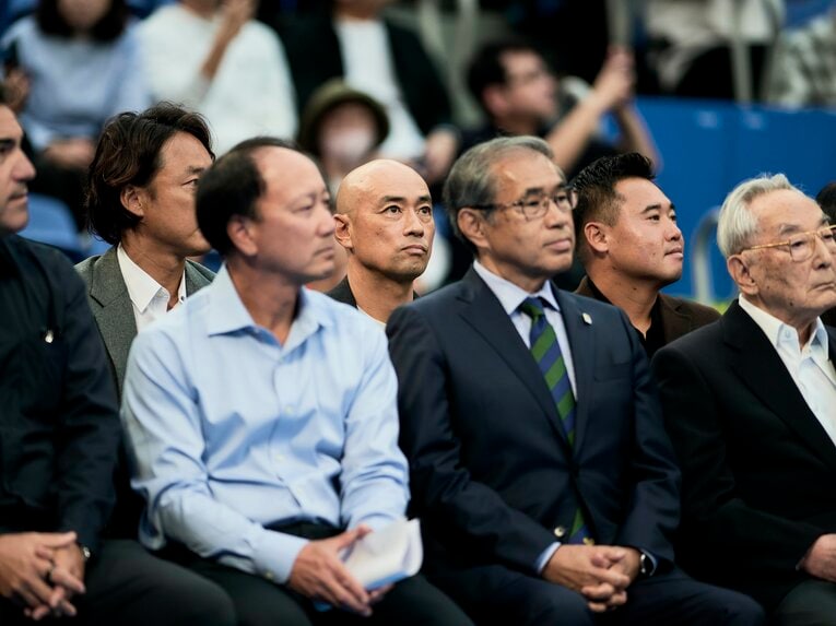 デ杯監督も務めた往年の名選手、岩渕聡氏　©Yuki Suenaga