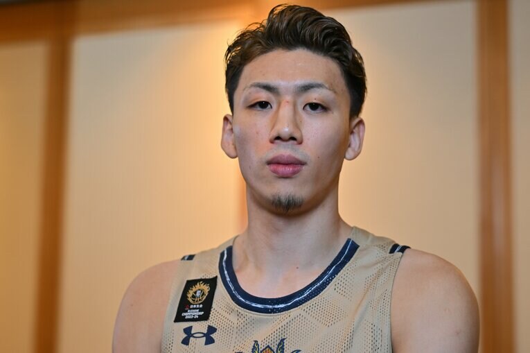 昨季のBリーグ王者である琉球ゴールデンキングスのエース・今村佳太　©Hideki Sugiyama