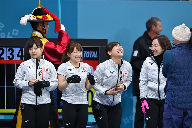 2018年平昌五輪でのロコ・ソラーレ　©JMPA