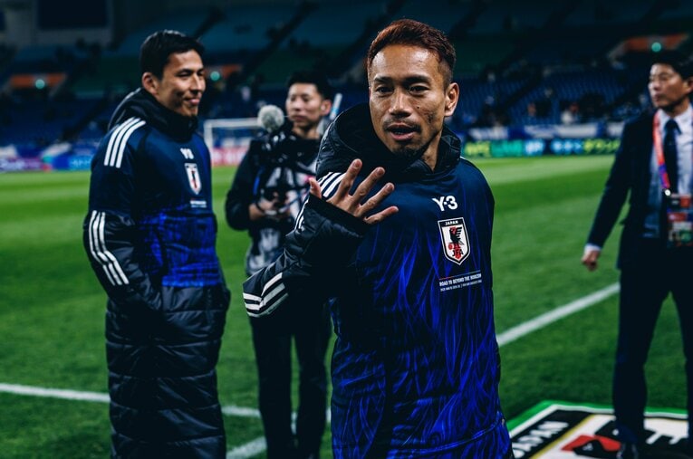 長友のマインドセットは日本代表にとって重要な存在か　©Kiichi Matsumoto