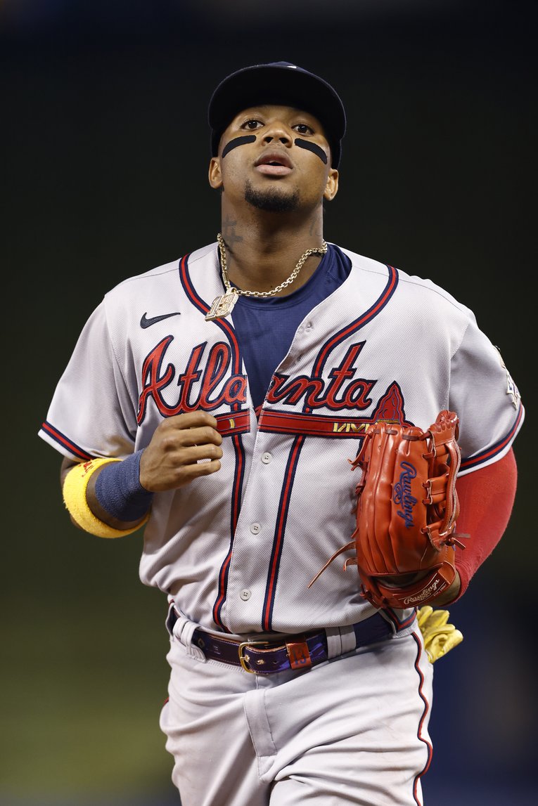 ブレーブスのアクーニャJr.。1997年生まれだが、メジャーリーグデビューは大谷と同年だ