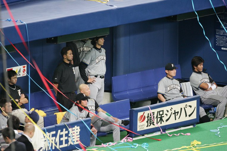 2007年日本シリーズに敗れ、呆然とするダルビッシュ有　©BUNGEISHUNJU