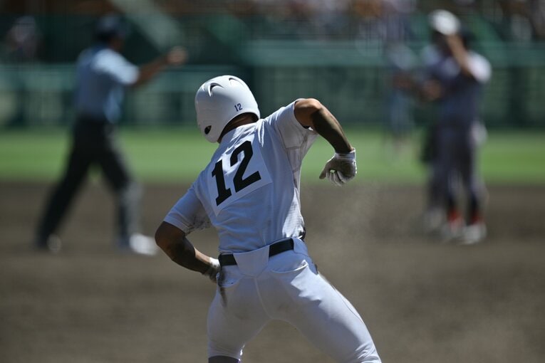 【激闘甲子園の記録】準優勝・関東一の必死の戦いぶりと品格ある表彰式の様子　©Hideki Sugiyama