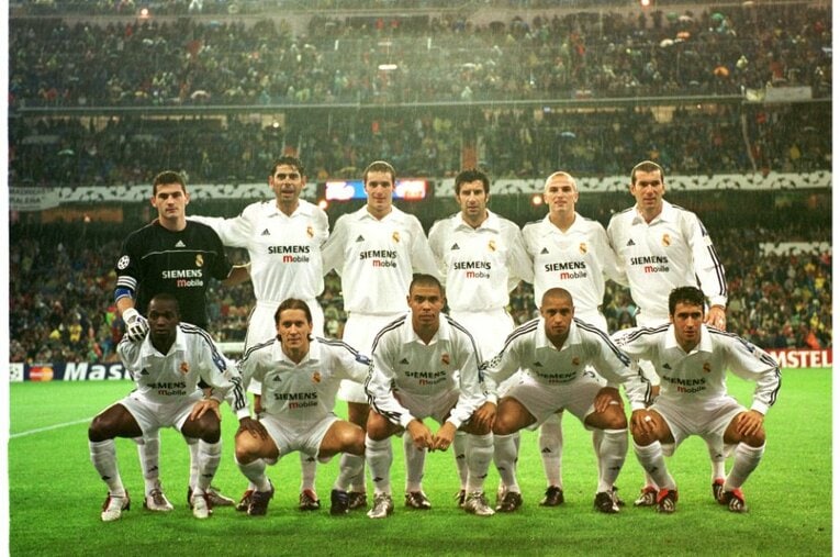 2003年のレアル・マドリー©Takuya Sugiyama