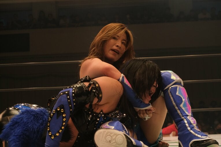 スターダムの大学生レスラー・妃南　©Norihiro Hashimoto