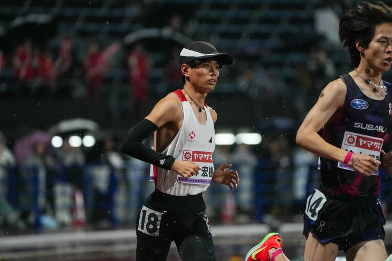 日本選手権には目新しい日本生命のユニフォームで登場した　©Satoshi Wada