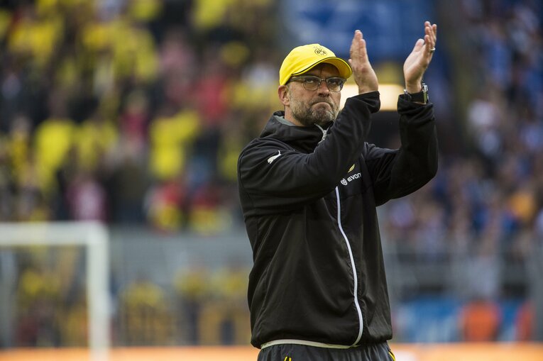 ドルトムント監督時代のユルゲン・クロップ（2015年） ©Takuya Sugiyama