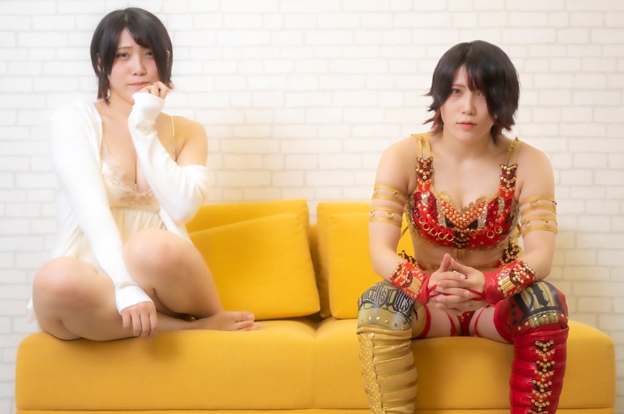 《特別グラビア》スターダム林下詩美が語る“女王ではない今”の自由さ…話題の“中野ぅたみ”も登場「かわぃぃことしかとりぇがなぃんですぅ」<Number Web> photograph by Takuya Sugiyama
