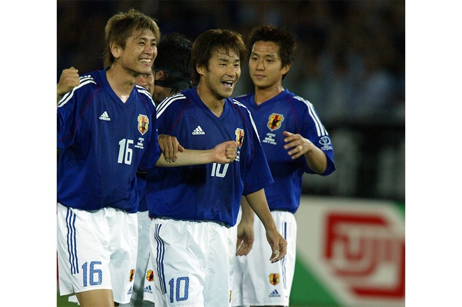 2002年日韓W杯の中山雅史　Naoya Sanuki