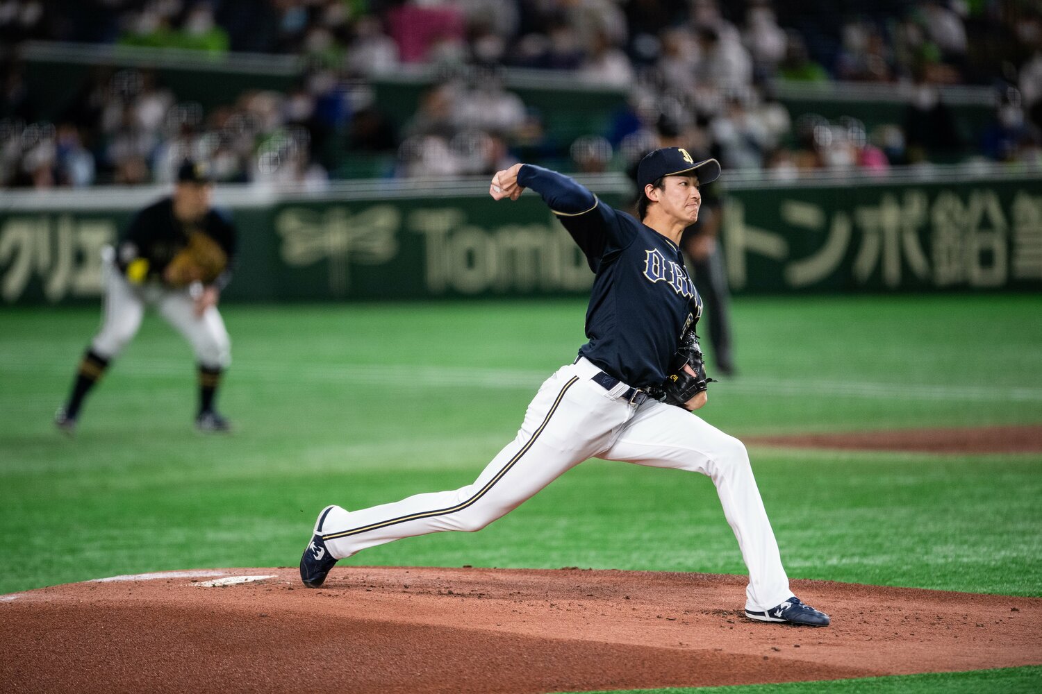 オリックス山崎颯は日本シリーズでも好投を見せた ©Nanae Suzuki