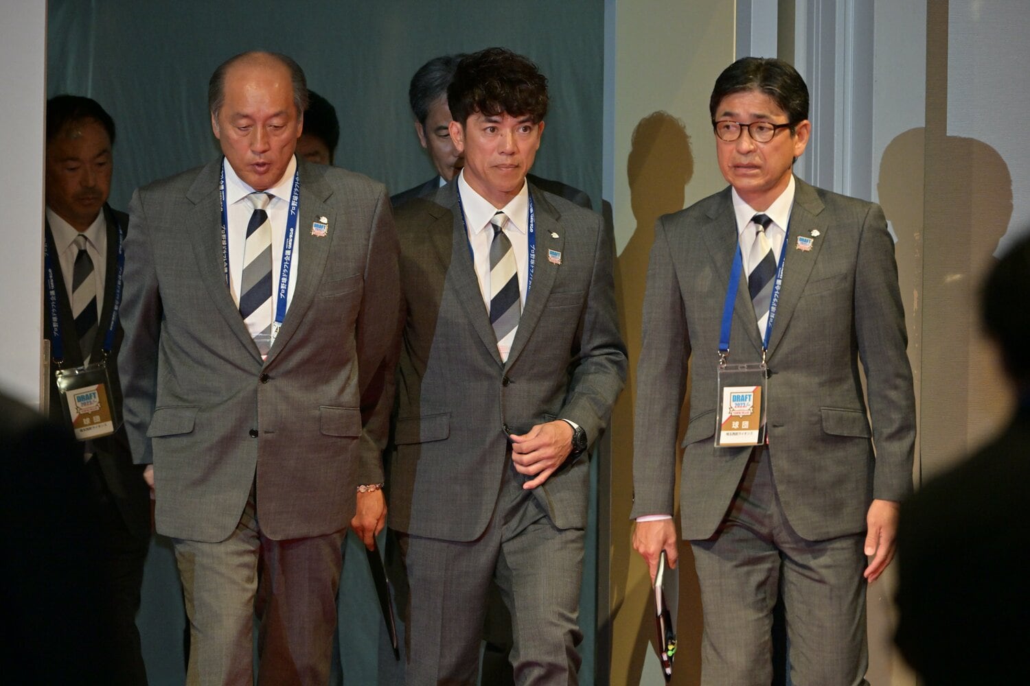 最終的にGMが指揮を執る形になった、渡辺GMー松井監督の体制　©Hideki Sugiyama