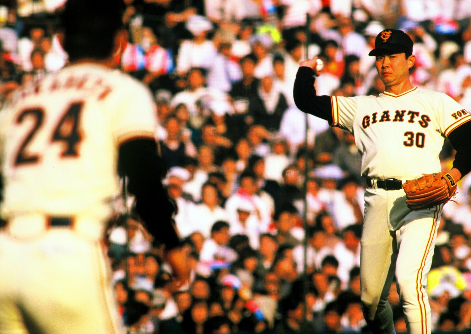 江川卓。1983年は16勝を挙げた　©BUNGEISHUNJU