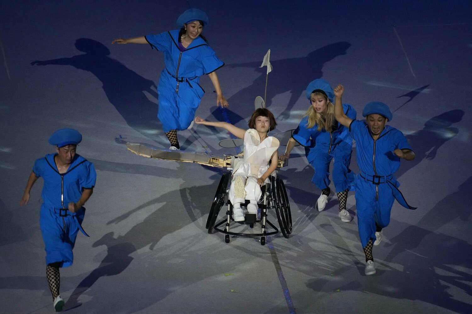 「片翼の小さな飛行機」の主人公を演じた和合由依さん(13歳) ©Getty Images