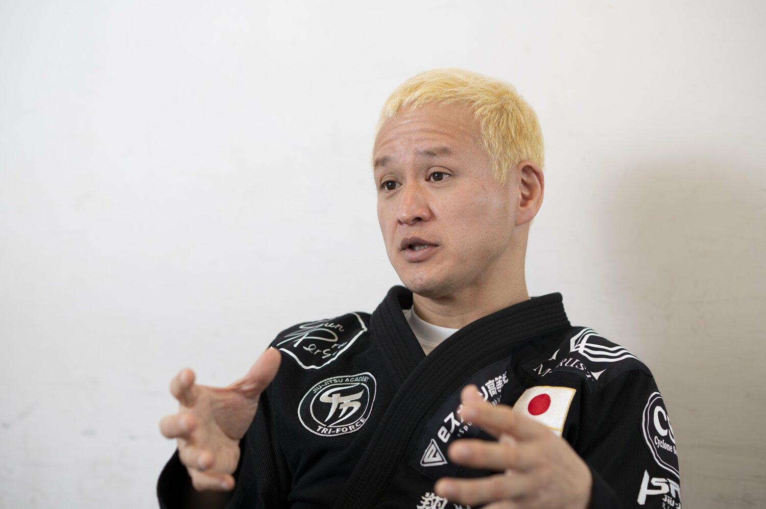 ガリットチュウ福島善成（47歳）。5年前に柔術に出会い、体重33kg減を果たすまでを語った　©Tadashi Hosoda