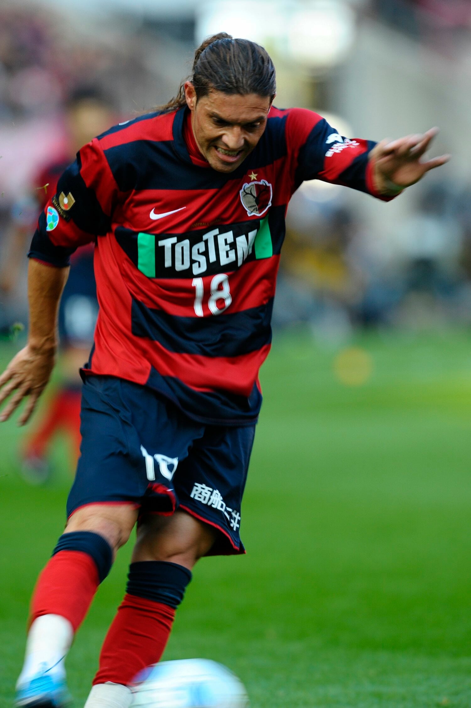 鹿島時代のマルキーニョス ©Toshiya Kondo