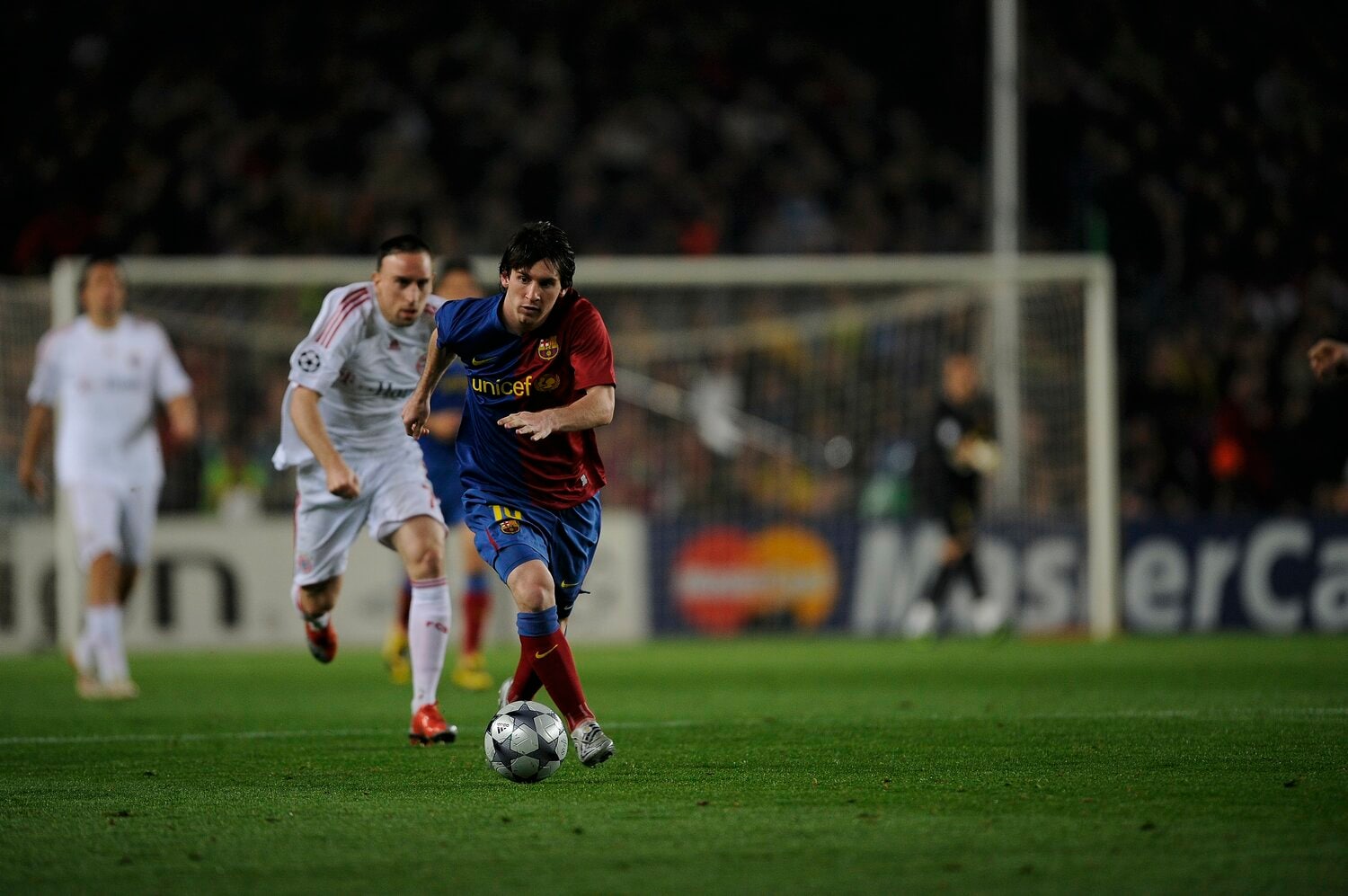 2009年のメッシ　©Takuya Sugiyama