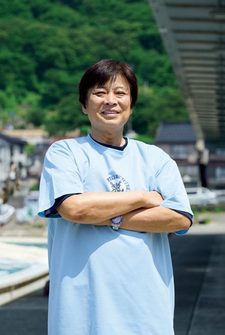 田海哲也は能生水産高（現・海洋高）、日体大で相撲に取り組み、現在は海洋高の総監督　Hirofumi Kamaya