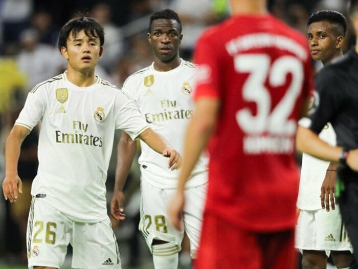 久保建英のレアルでのライバル、ヴィニシウス&ロドリゴは超逸材!<Number Web> photograph by Getty Images