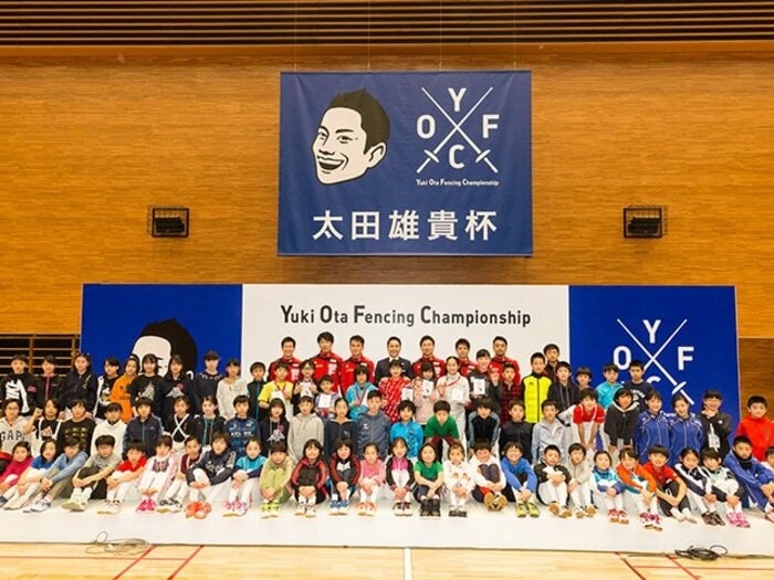 学校でフェンシングが超盛り上がる！太田雄貴が目指す夢の「フェス」。＜Number Web＞ photograph by Takanori Tsukiji