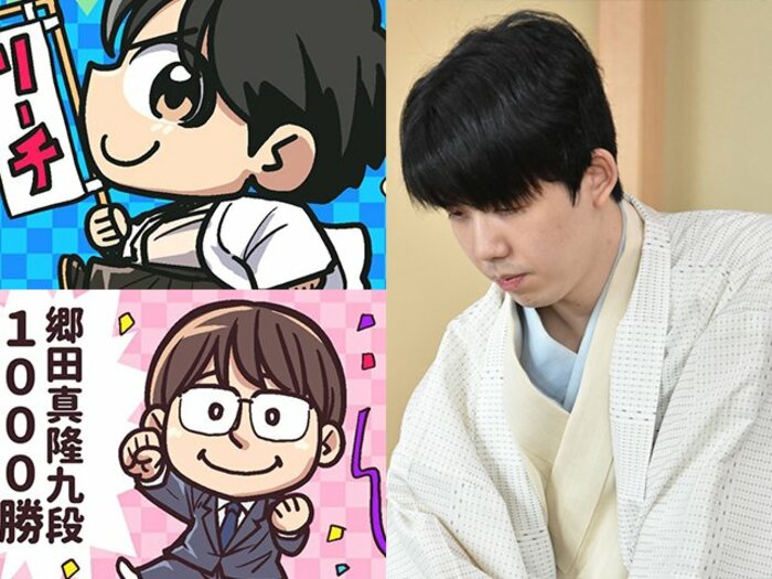 「完璧すぎる」藤井将棋だけでなく「か、カッコイイ」1000勝名棋士の若手時代や“サッカー好き女流”の赤黒ユニ風和服にマンガ家夫婦ビックリ＜Number Web＞ photograph by Junsei Chida/日本将棋連盟