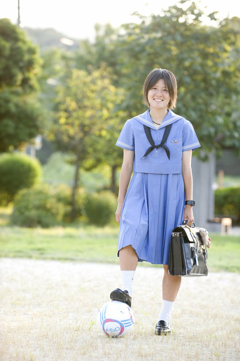 高校時代の猶本光（2011年）　©︎Mami Yamada