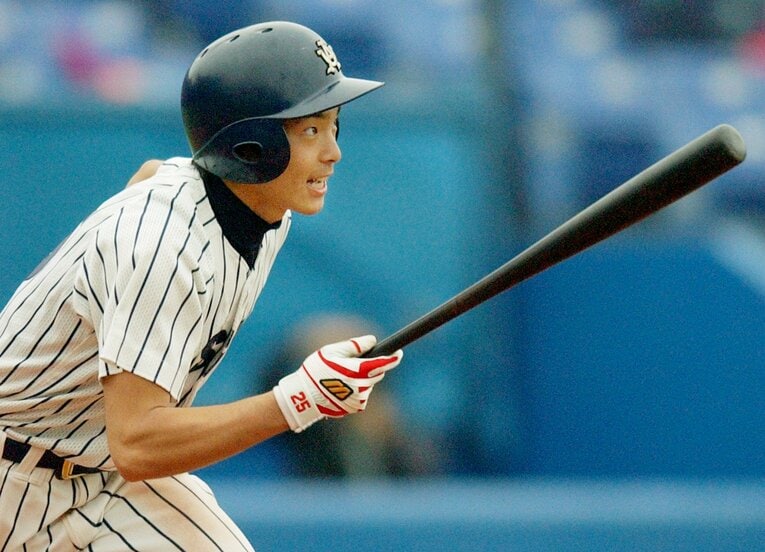 亜細亜大時代の松田宣浩20歳　©JIJI PRESS