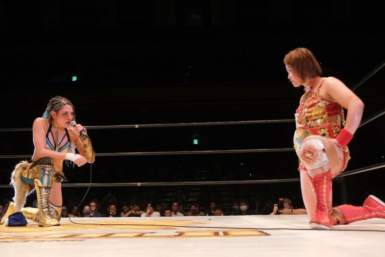 「泣いてんじゃねえ！ってビンタしたけど…」WWEから帰還したSareeeが日本で目指す“プロレス”とは？「ライバルはいればいるほど面白い」(29)