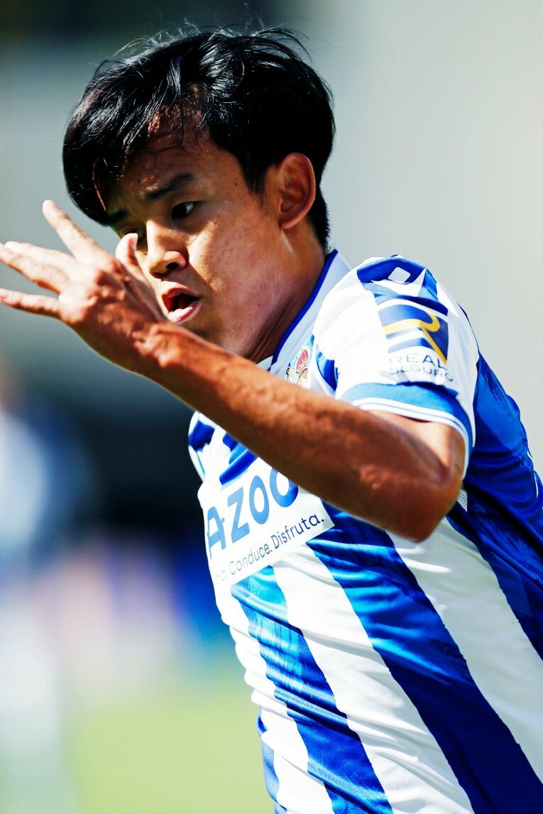 「FW久保建英の鮮烈ボレー弾」を間近で撮った…カメラマンが感じる「ぶっつけで結果を残したタケ＋ソシエダの化学反応」とは(9)