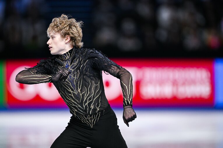 GPファイナルで圧巻の優勝を果たしたイリア・マリニン　©Asami Enomoto