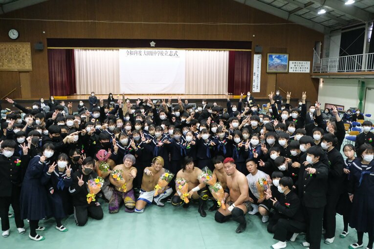 立志式プロレス　©Norihiro Hashimoto