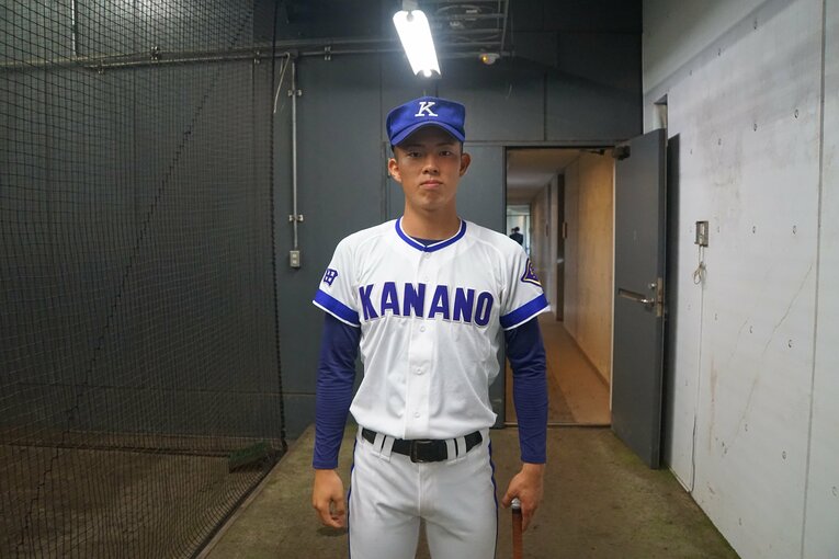 キャプテンの2年生・高橋佳佑。2018年夏の甲子園準優勝メンバーで現コーチ・高橋佑輔の弟である ©Kei Nakamura