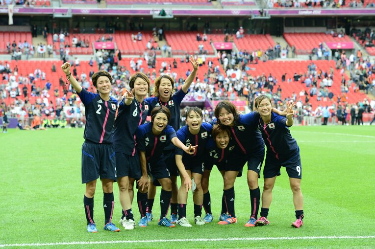 ロンドン五輪でも銀メダル獲得に貢献した2人　©︎JMPA