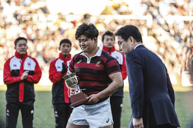 今季、早大では主将を務めた佐藤も桐蔭学園OB ©Kiichi Matsumoto