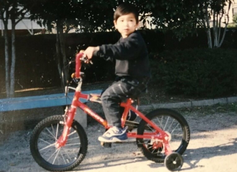 山内晶大の幼少期　（写真/母・純子さん提供）