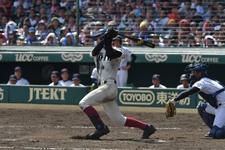 山田健太の大阪桐蔭時代　©Hideki Sugiyama