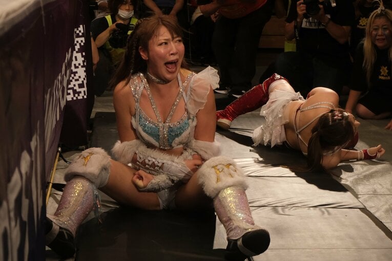 マリーゴールドの女子プロレスラー・桜井麻衣　©Norihiro Hashimoto