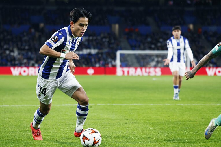 この日は突破やクロスなど、ボックス内で仕掛ける場面が増えた　©Daisuke Nakashima