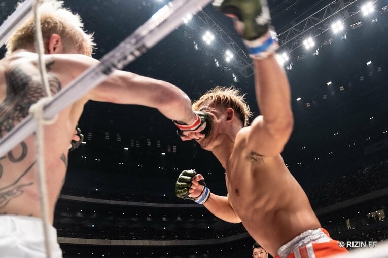 『RIZIN45.』平本蓮vs.YA-MAN　©RIZIN FF
