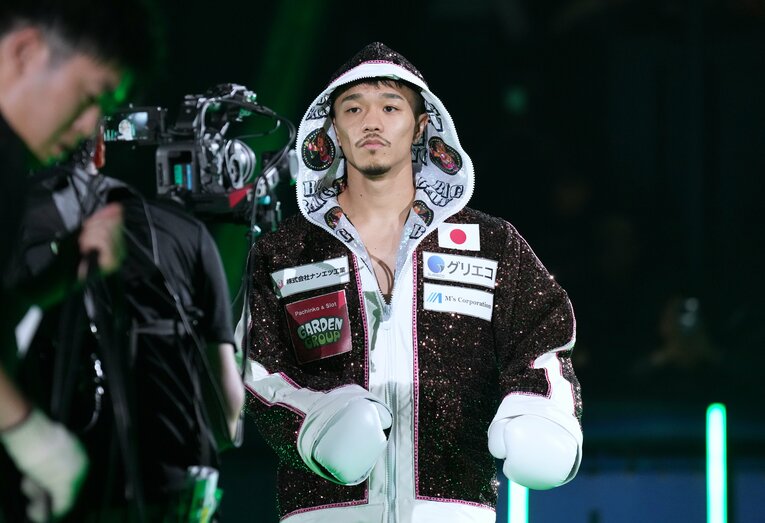 中谷潤人の入場　©Naoki Fukuda