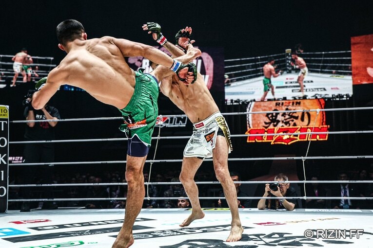 『RIZIN男祭り』クレベル・コイケvs.ラジャブアリ・シェイドゥラエフ　©RIZIN FF