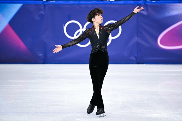 マリニンがまさかの敗戦となった男子フリー【スワイプするとそのほかの写真もご覧になれます】　©Asami Enomoto／JMPA