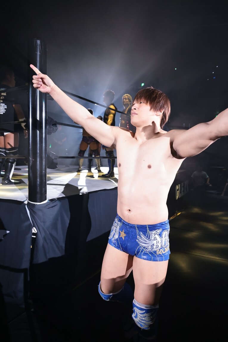 飯伏が選んだ国内復帰戦の舞台は、GLEAT両国国技館大会のリングだった　©GLEAT