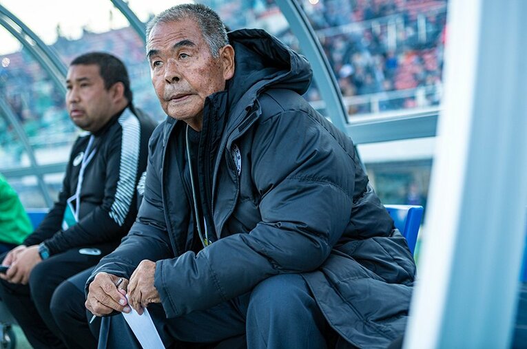 先生でありサッカー指導者であった小嶺忠敏。日本サッカーに与えた影響は計り知れない ／ photograph by Takuya Sugiyama