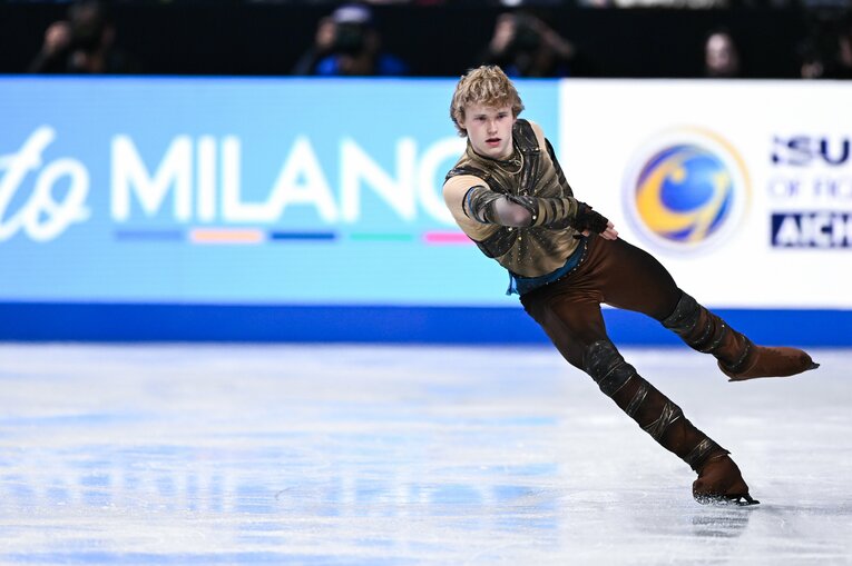 GPファイナルで圧巻の優勝を果たしたイリア・マリニン　©Asami Enomoto