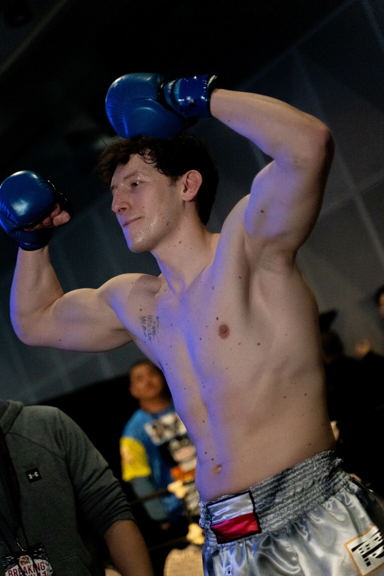 川島悠汰vsポーランドの刺客　©BreakingDown