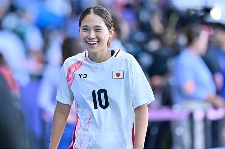 チアゴ記者が高評価したナンバー10の長野　©Takuya Nakachi/JMPA