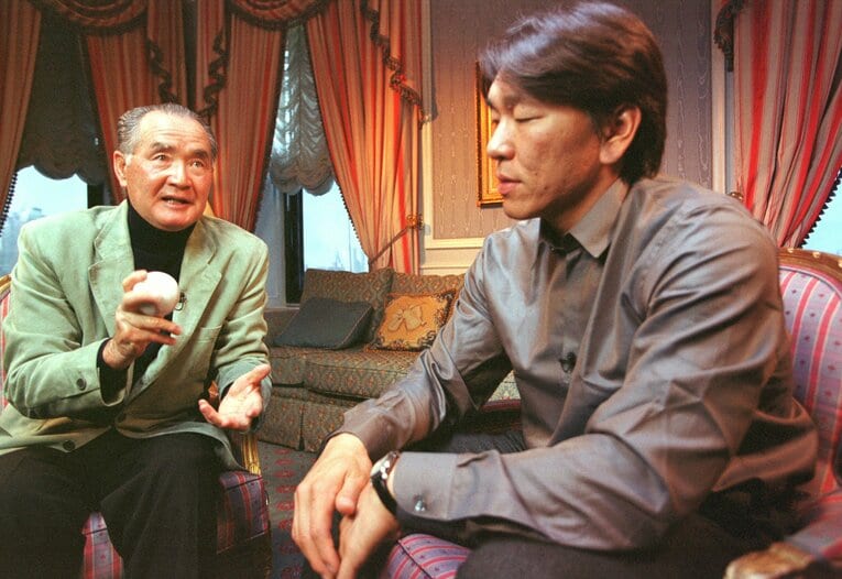 松井秀喜がヤンキースに移籍した後、ニューヨークにて（2003年撮影）　©Naoya Sanuki