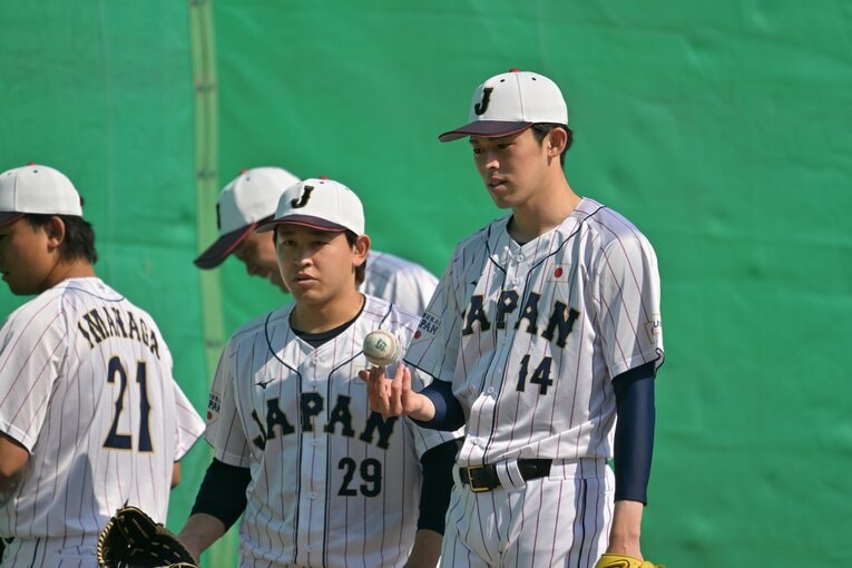 同学年の佐々木と宮城　©︎HIdeki Sugiyama